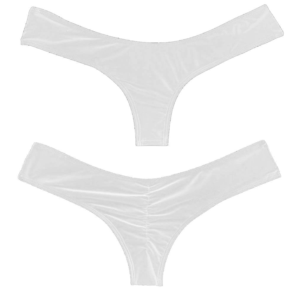 S-XL Sexy Women Bikini Brazilian Cheeky Bottom Thong V Swimwear Swimsuit Panties Briefs Women's swimsuit купальник же
