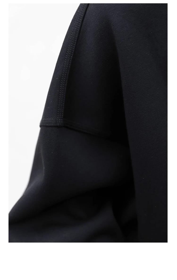CHIC VEN Women Sweatshirts Hoodies Solid Loose Casual Hooded Female Tops Lady Coat Medium Length Overcoat Spring Autumn 2025
