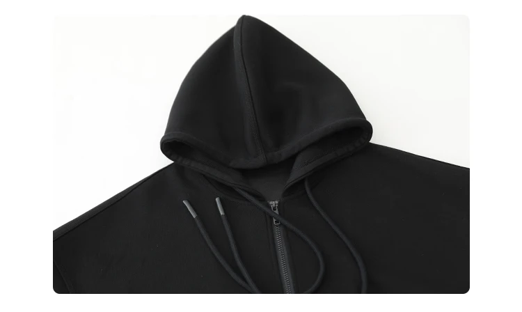 CHIC VEN Women Sweatshirts Hoodies Solid Loose Casual Hooded Female Tops Lady Coat Medium Length Overcoat Spring Autumn 2025