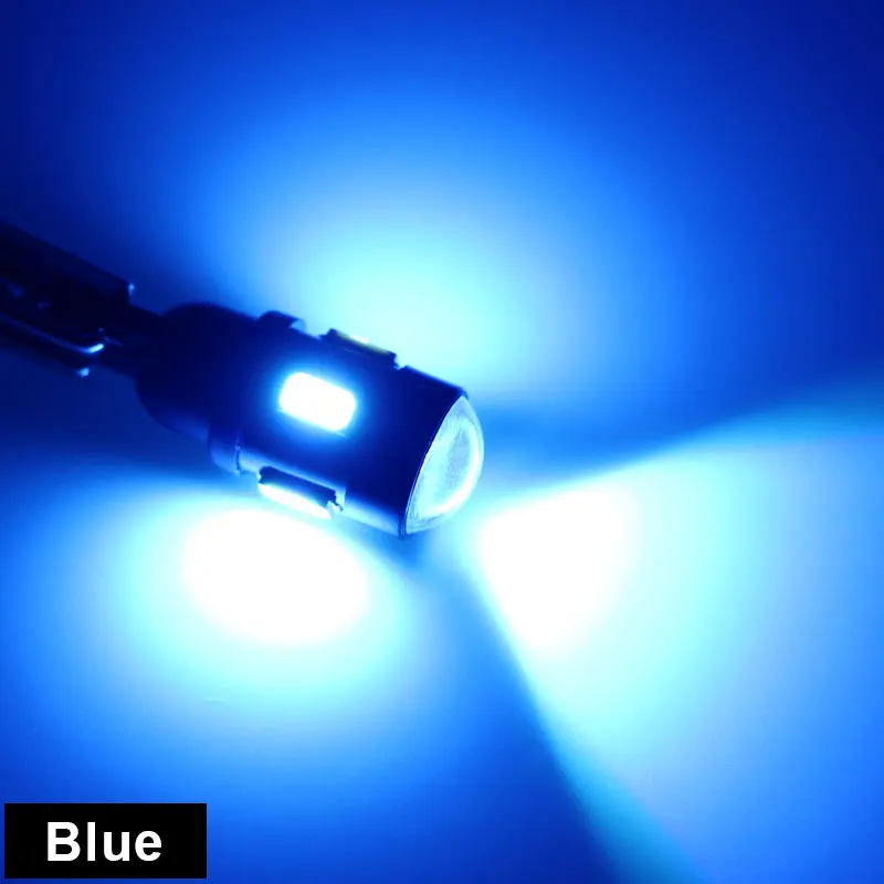 2PCS W5W CANbus White LED Motorcycle Position Parking Light FOR Kawasaki Z250 Z400 Z650 Z900 RS ER6F T10 194 Pilot Park Lights