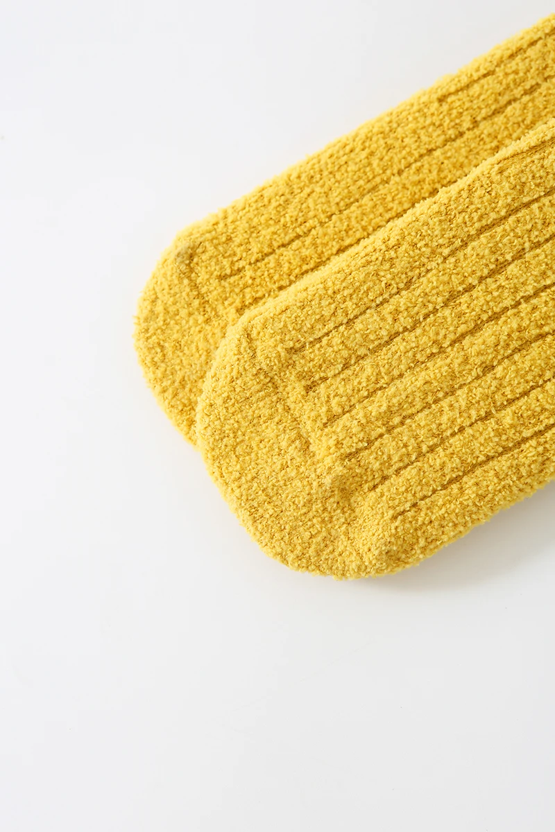 Kids Socks Thick Cold Winter Socks Super Warm Baby Snow Socks Christmas Gifts Coral Fleece Silicone Non-slip Floor Socks