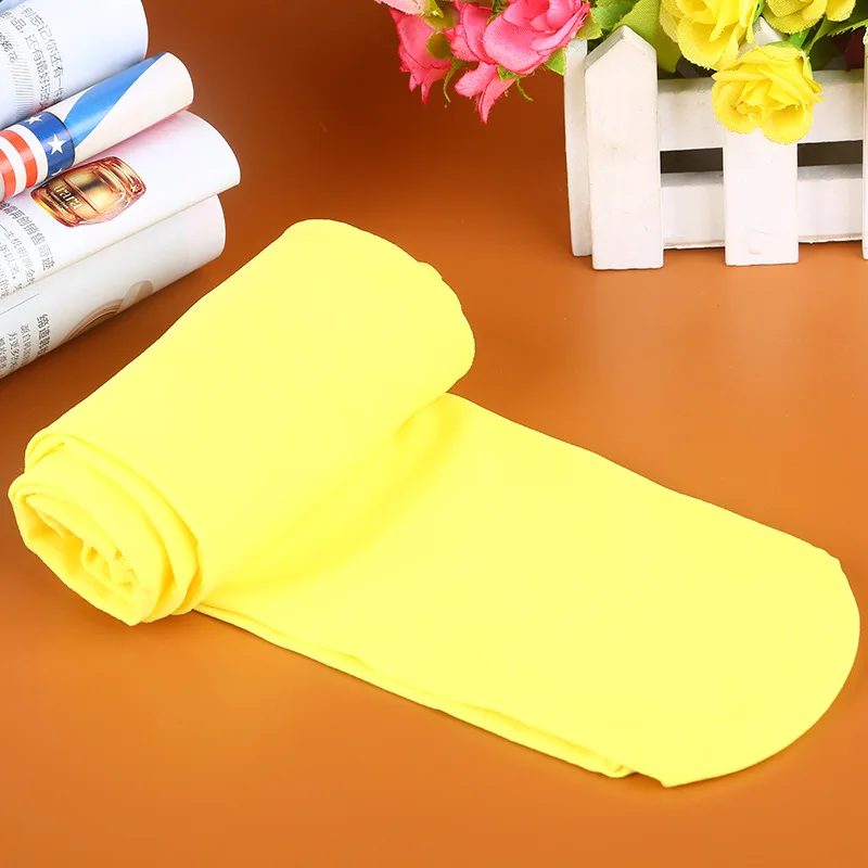Women Candy Color Warm Sexy Tights 120D Velvet Seamless Pantyhose Spring Summer Large Elastic Long Stockings