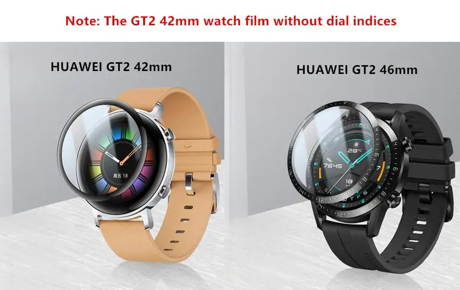 1-3pcs HD Clear Screen Protector for Huawei GT2 46mm 42mm Soft Protective Film For Huawei GT2 Smart Watch Accessories