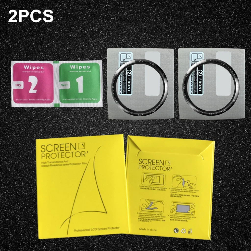 1-3pcs HD Clear Screen Protector for Huawei GT2 46mm 42mm Soft Protective Film For Huawei GT2 Smart Watch Accessories