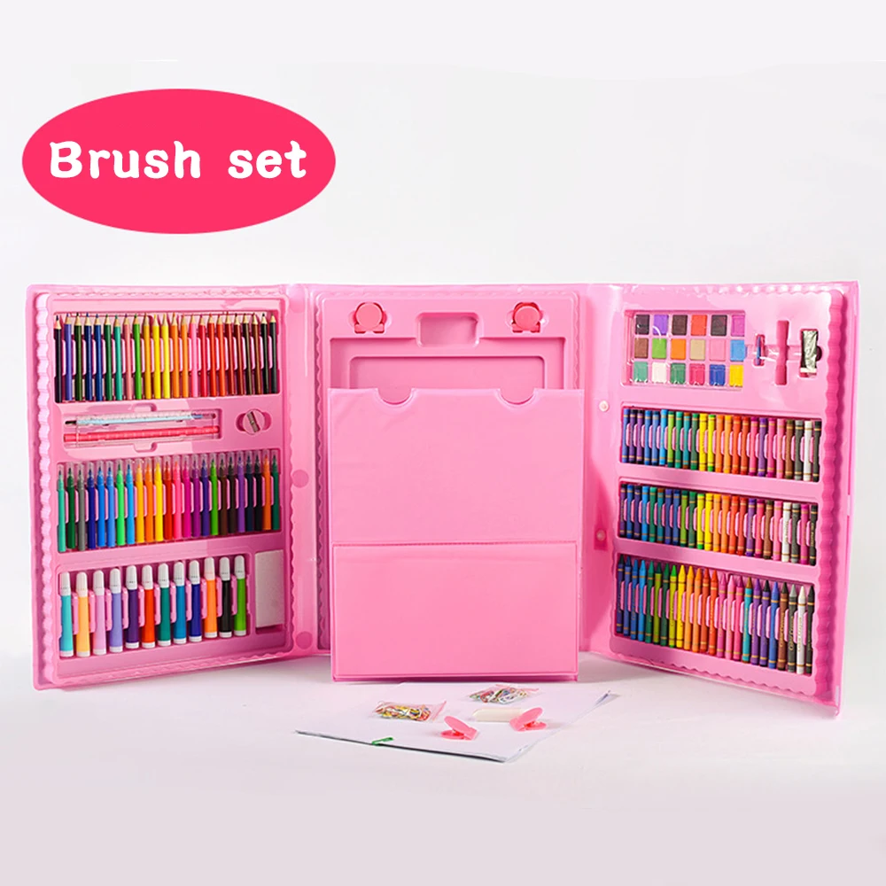 208 Pieces Set Watercolor Pen Set For Paintings Including Some Random Colored Tools Art Supplies For Sketching Artistic Gift