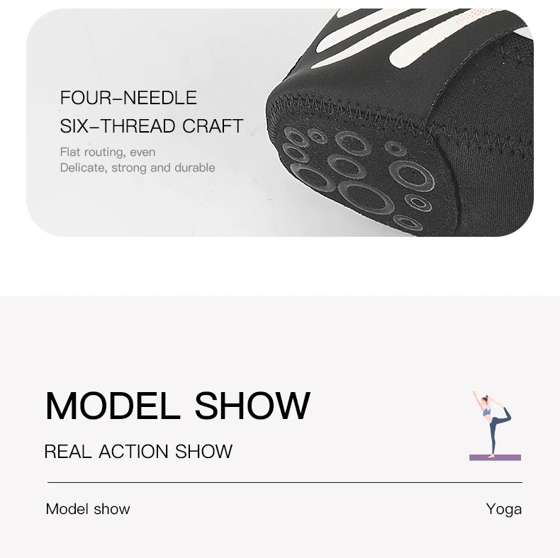 Professional Non-slip Gym Yoga Shoes Flat Soft Anti-slip Sole Ballet Fitness Dance Shoes Pilates Yoga Shoes Socks