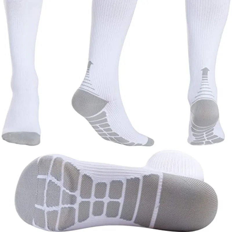 New Compression Socks Knee High 20-30 Mmhg Fit Medical Edema Diabetes Varicose Veins Running Marathon Compression Sports Socks