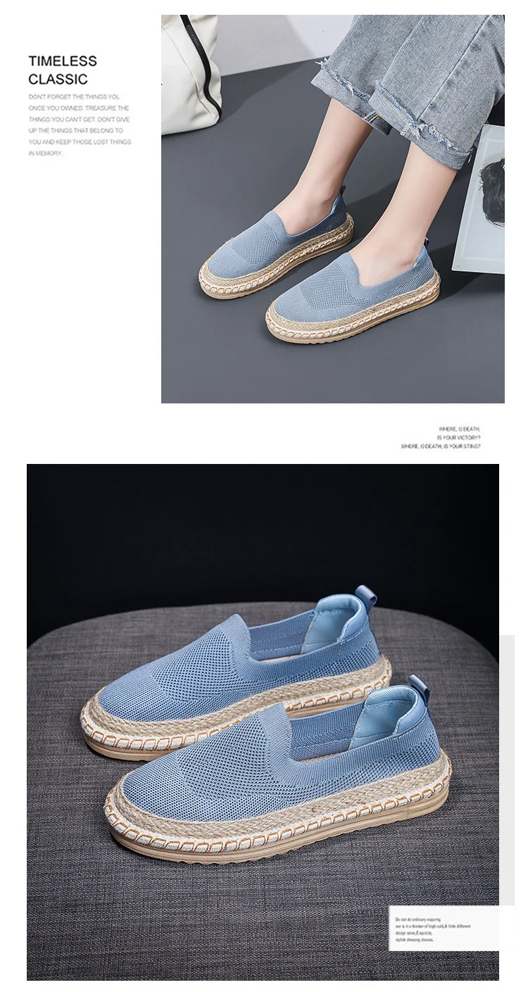 Thin Mesh Women's Casual Shoes Versatile Summer Flat Bottomed Fisherman's Shoes Women's Fashion Breathable Vulcanized Shoes