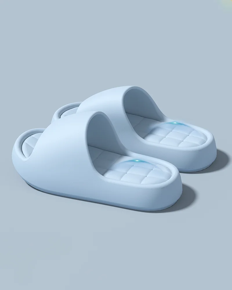 Candy Color Soft Bottom EVA Slippers Women Summer 2026 Thick Platform Comfortable Cloud Slippers Woman Outdoor Beach Sandals 45