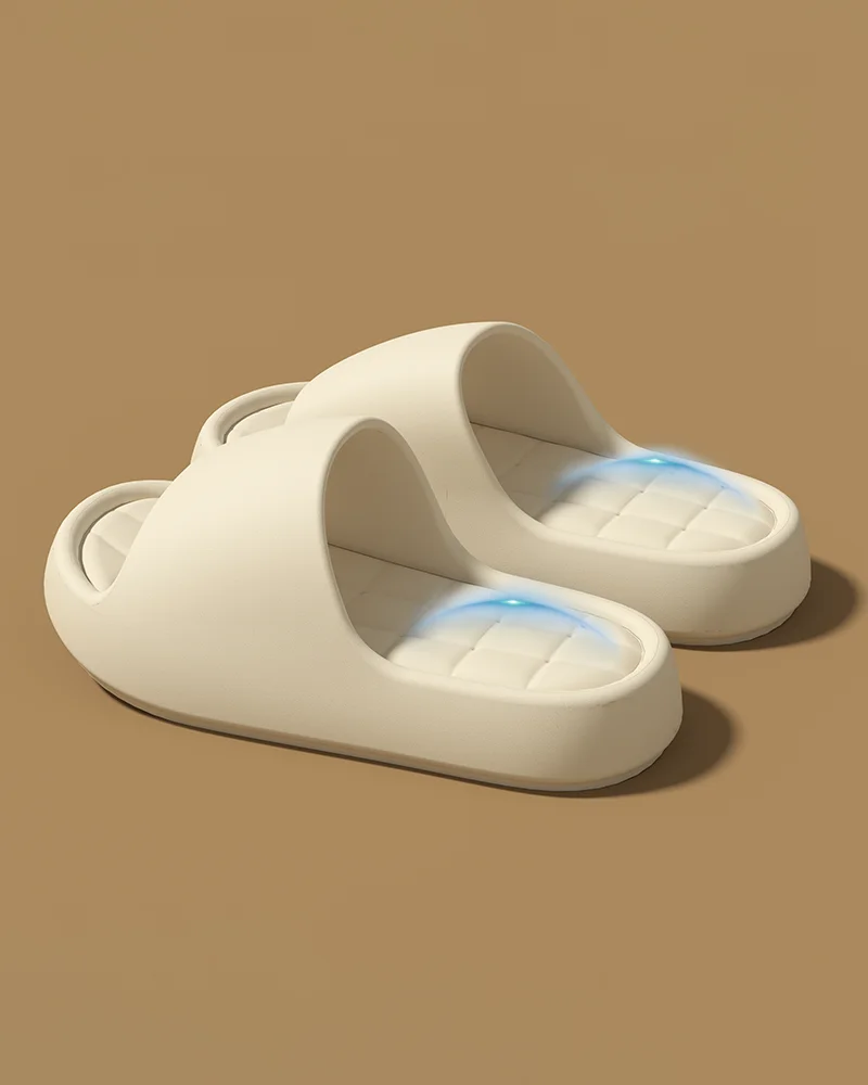 Candy Color Soft Bottom EVA Slippers Women Summer 2026 Thick Platform Comfortable Cloud Slippers Woman Outdoor Beach Sandals 45