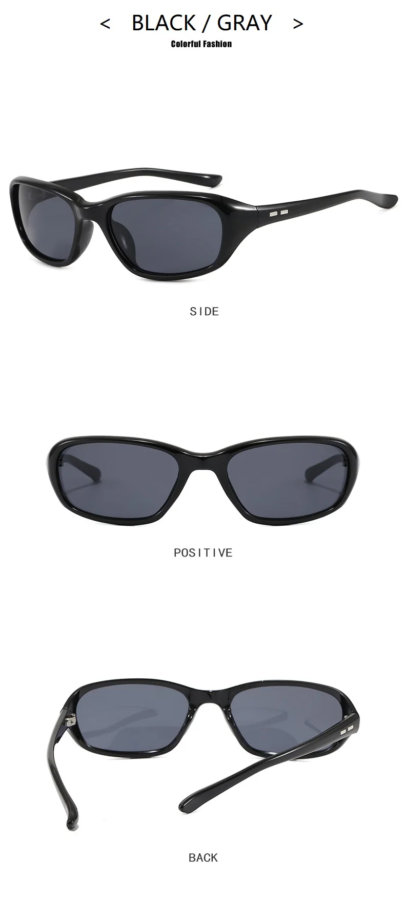 Y2K Retro Sport Sunglasses for Women Men Brown Lenses Vintage 90s Wrap Around UV400 Protection Cycling Windproof Sun Glasses