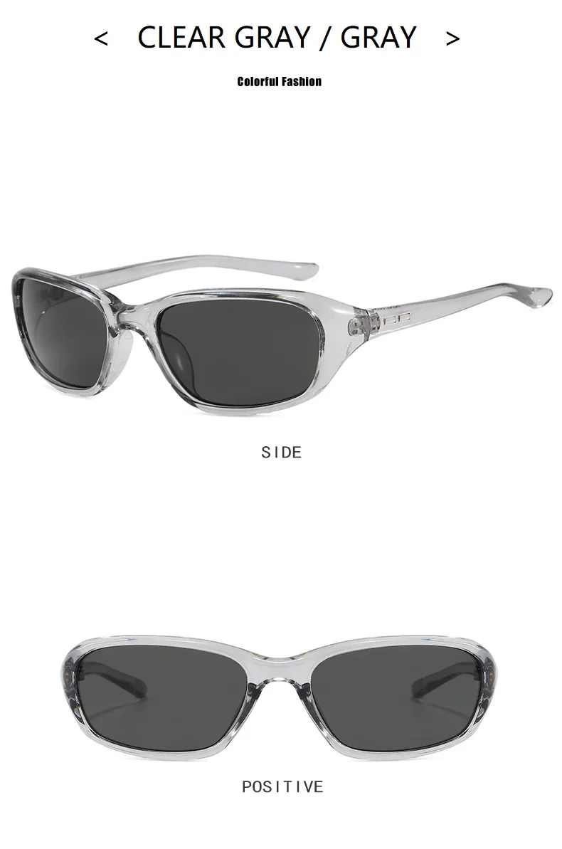 Y2K Retro Sport Sunglasses for Women Men Brown Lenses Vintage 90s Wrap Around UV400 Protection Cycling Windproof Sun Glasses