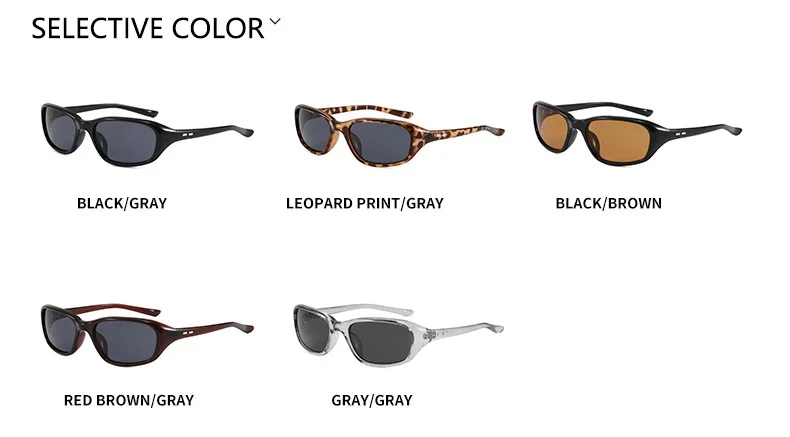 Y2K Retro Sport Sunglasses for Women Men Brown Lenses Vintage 90s Wrap Around UV400 Protection Cycling Windproof Sun Glasses