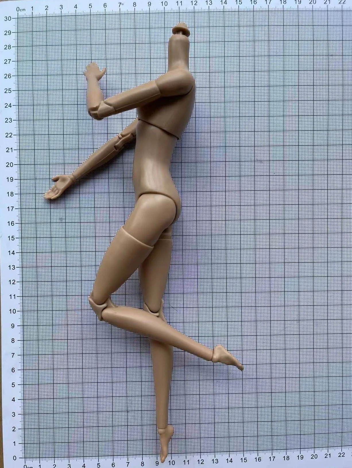 Poppy Parker Makeup Head With Beige Super White Coffee Yoga Slim Doll Body 1/6 Doll Figures Collective Toys