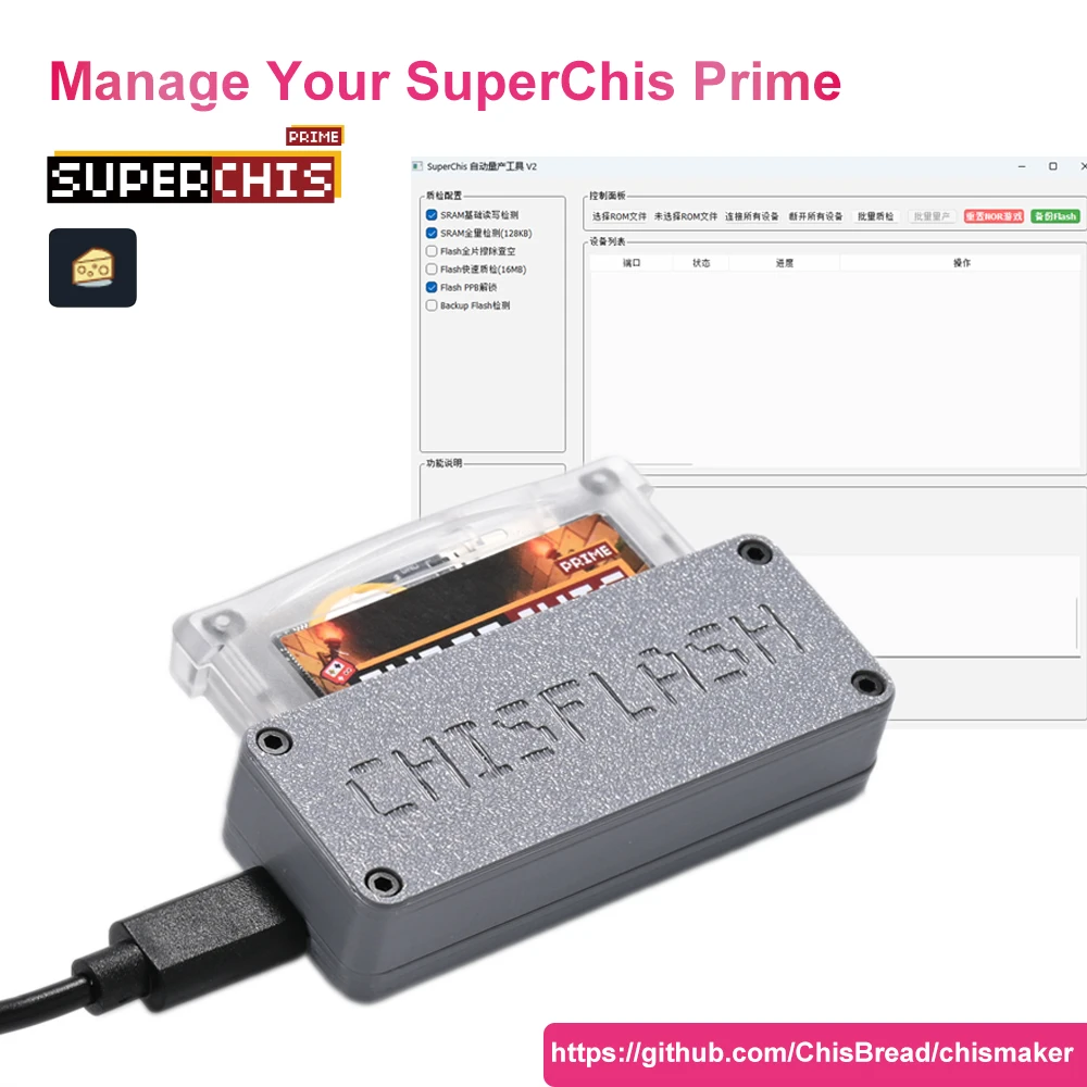 Chiscart ChisFlash Burner Backup ROMs and Game Saves for Game Boy GB GBA and GBC Cartridges