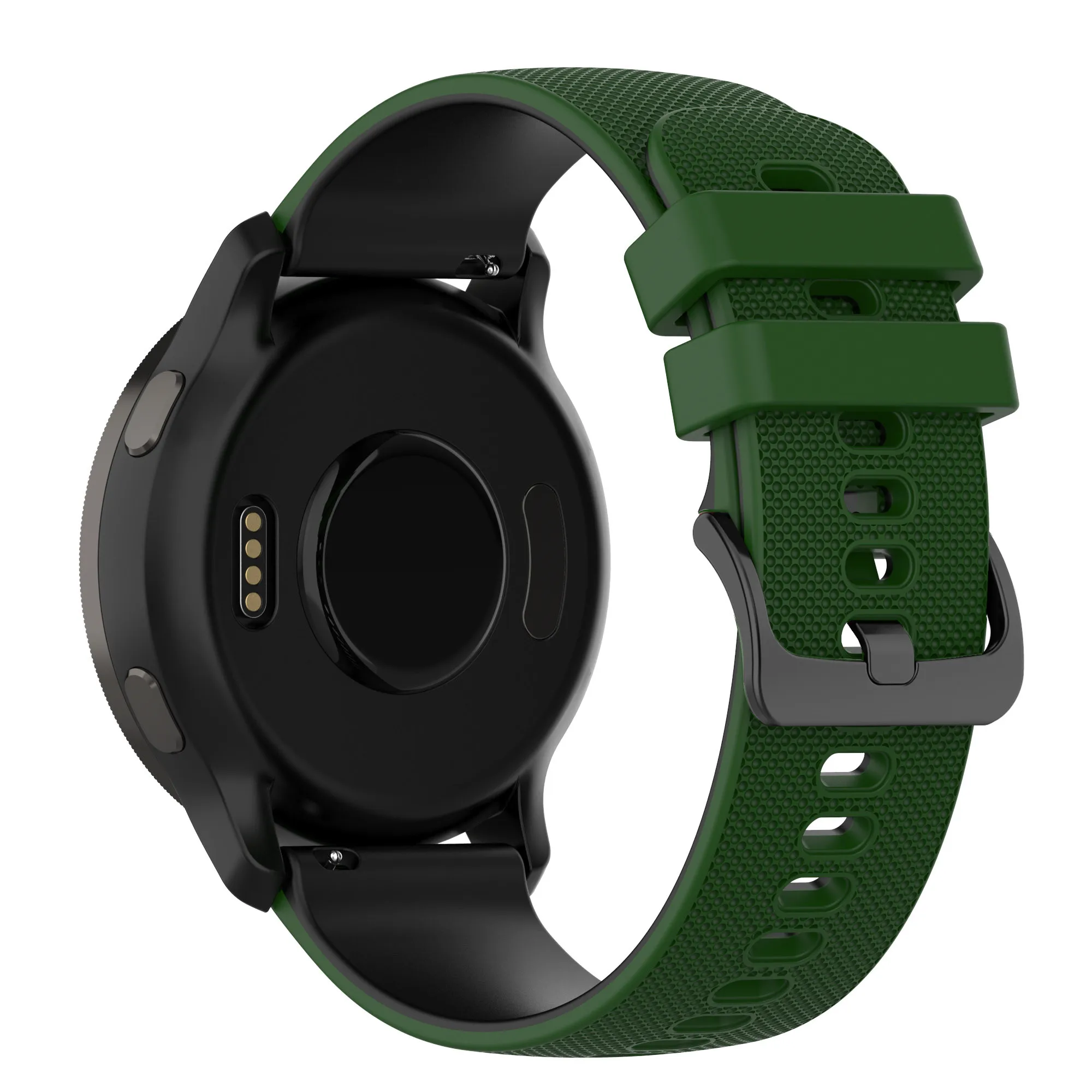 20mm 22mm Tropic Rubber Strap for Seiko/New Diving Waterproof Smart Watch Sport Wristband for Samsung Galaxy Watch 42 46mm