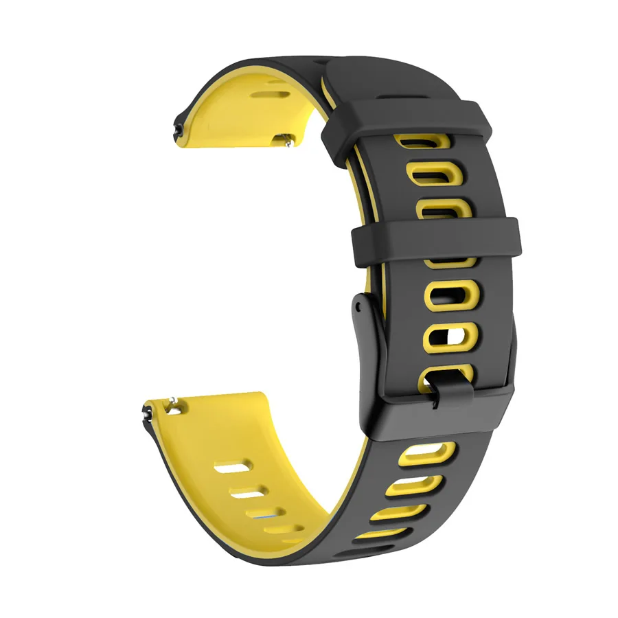 20mm 22mm Tropic Rubber Strap for Seiko/New Diving Waterproof Smart Watch Sport Wristband for Samsung Galaxy Watch 42 46mm