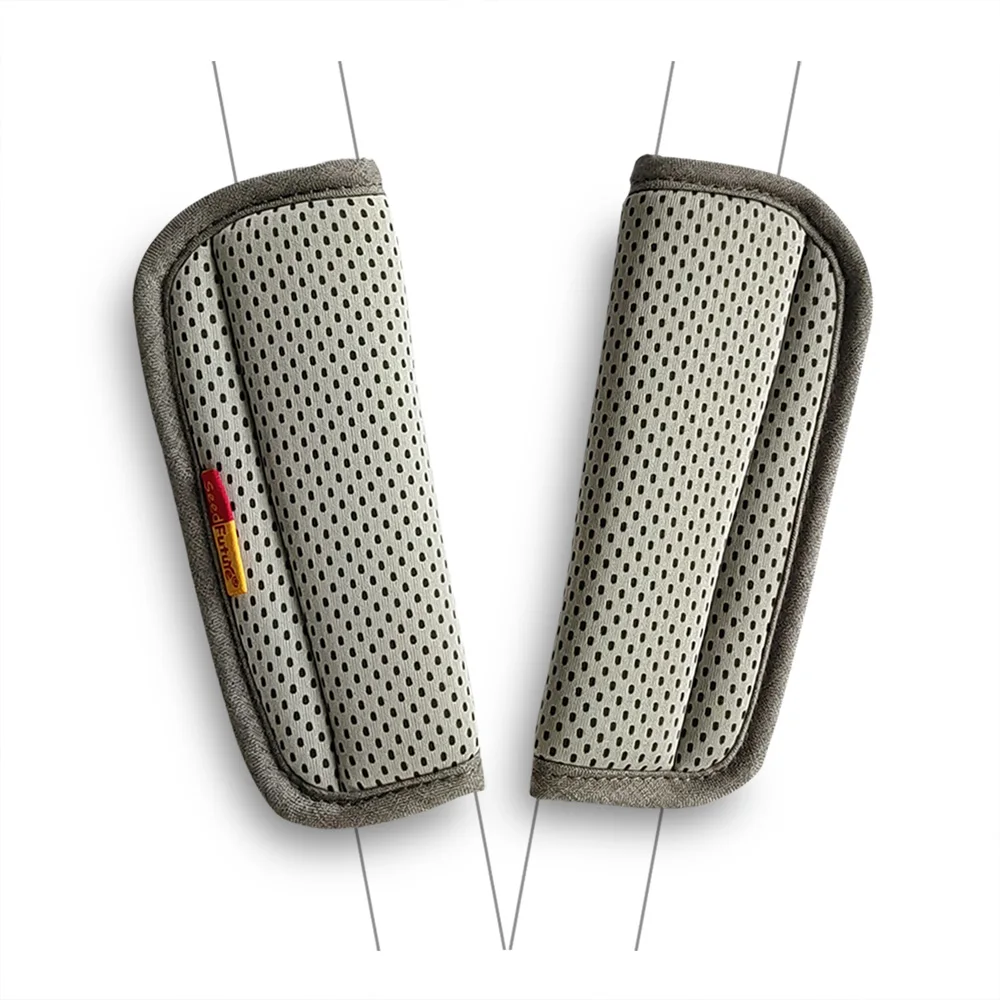 2pcs Baby Child Car Seat Belt Stroller Shoulder Strap Cover Protector Crotch Pad Cover for Universal Children's Products