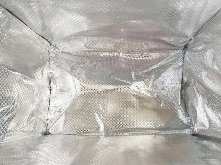50L Extra Large Cooler Bag Car Ice Pack Insulated Thermal Lunch Pizza Bag Fresh Food Delivery Container Refrigerator Bag