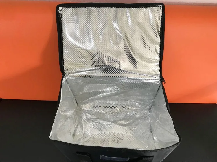 50L Extra Large Cooler Bag Car Ice Pack Insulated Thermal Lunch Pizza Bag Fresh Food Delivery Container Refrigerator Bag