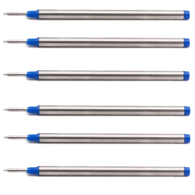 113mmx6mm 0.7 Tip Rollerball Pen Ballpen Refill For Mont Blanc 105159 107878 H-12 M401 M506 P163 MNB107878 M710 German Ink