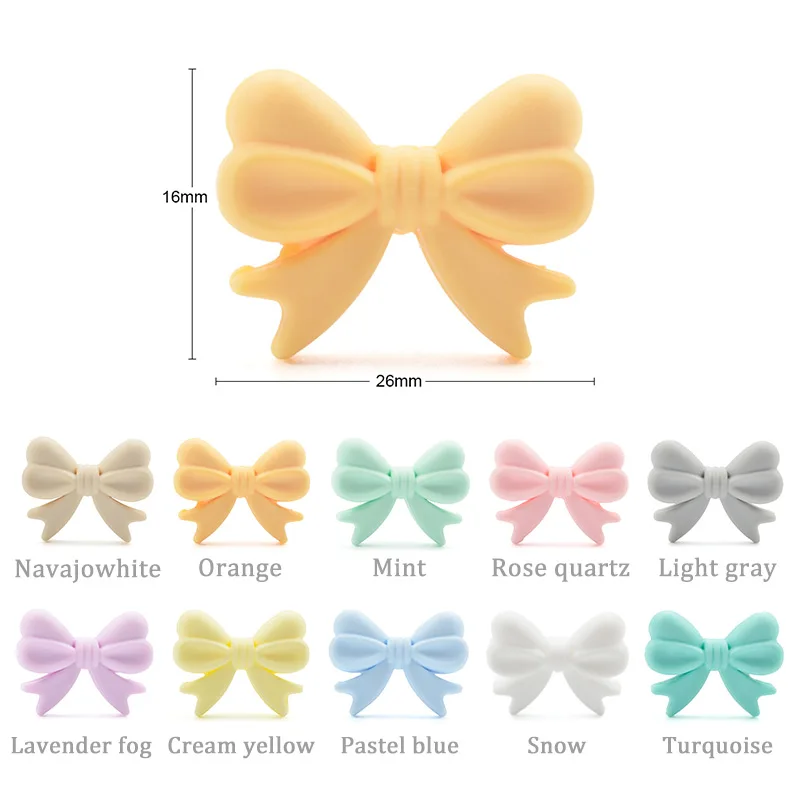LOFCA 5pc Silicone Animal Beads Panda Food Grade DIY Toy Koala Baby Teething Beads BPA Free Pacifier Chain Accessories