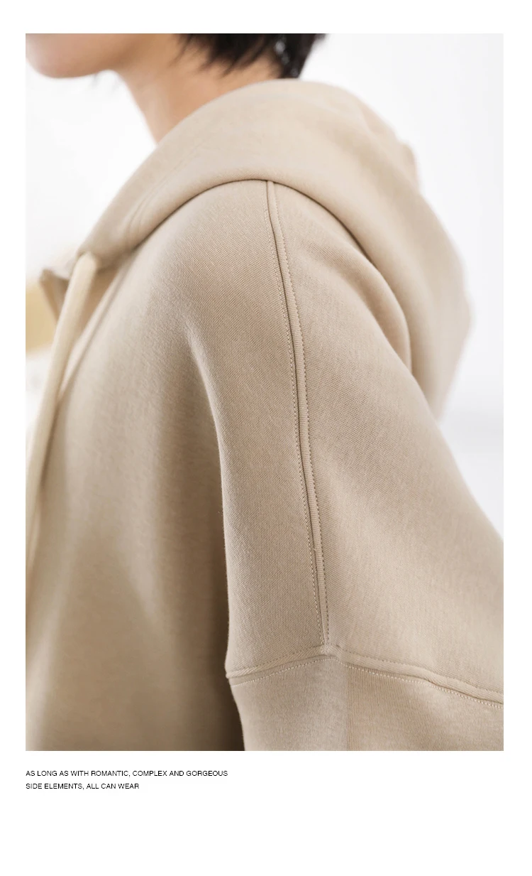 CHIC VEN Women's Hoodies Sweatshirts Casual Loose Sports Women Jackets Streetwear Female Coat Fashion Tops Spring Autumn 2022
