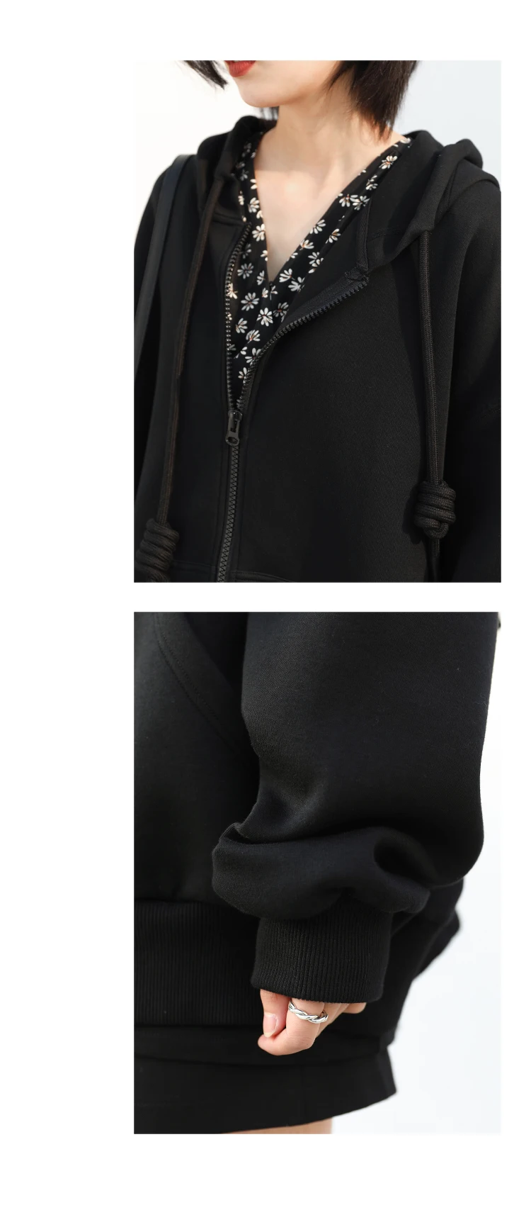 CHIC VEN Women's Hoodies Sweatshirts Casual Loose Sports Women Jackets Streetwear Female Coat Fashion Tops Spring Autumn 2022