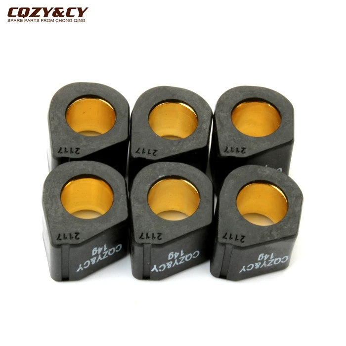 Gts250 Racing Variator Roller Weights 21x17mm 9g 11.5g 13g 14g For Vespa Gts Super Granturismo Gtv 125cc 200cc 250cc 300cc