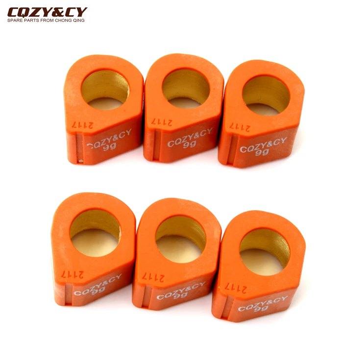 Gts250 Racing Variator Roller Weights 21x17mm 9g 11.5g 13g 14g For Vespa Gts Super Granturismo Gtv 125cc 200cc 250cc 300cc