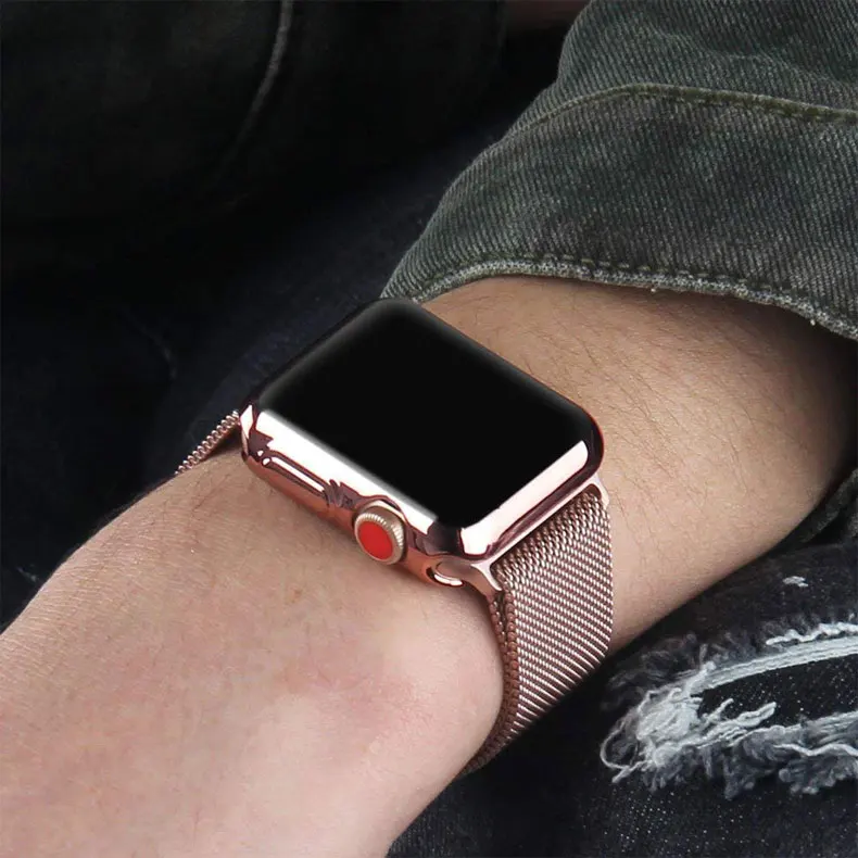TPU Cover For apple watch Case 44MM 45MM 41MM 42MM 38MM 40MM Full bumper band protector iwatch series 9 8 7 6 5 3 SE accessories