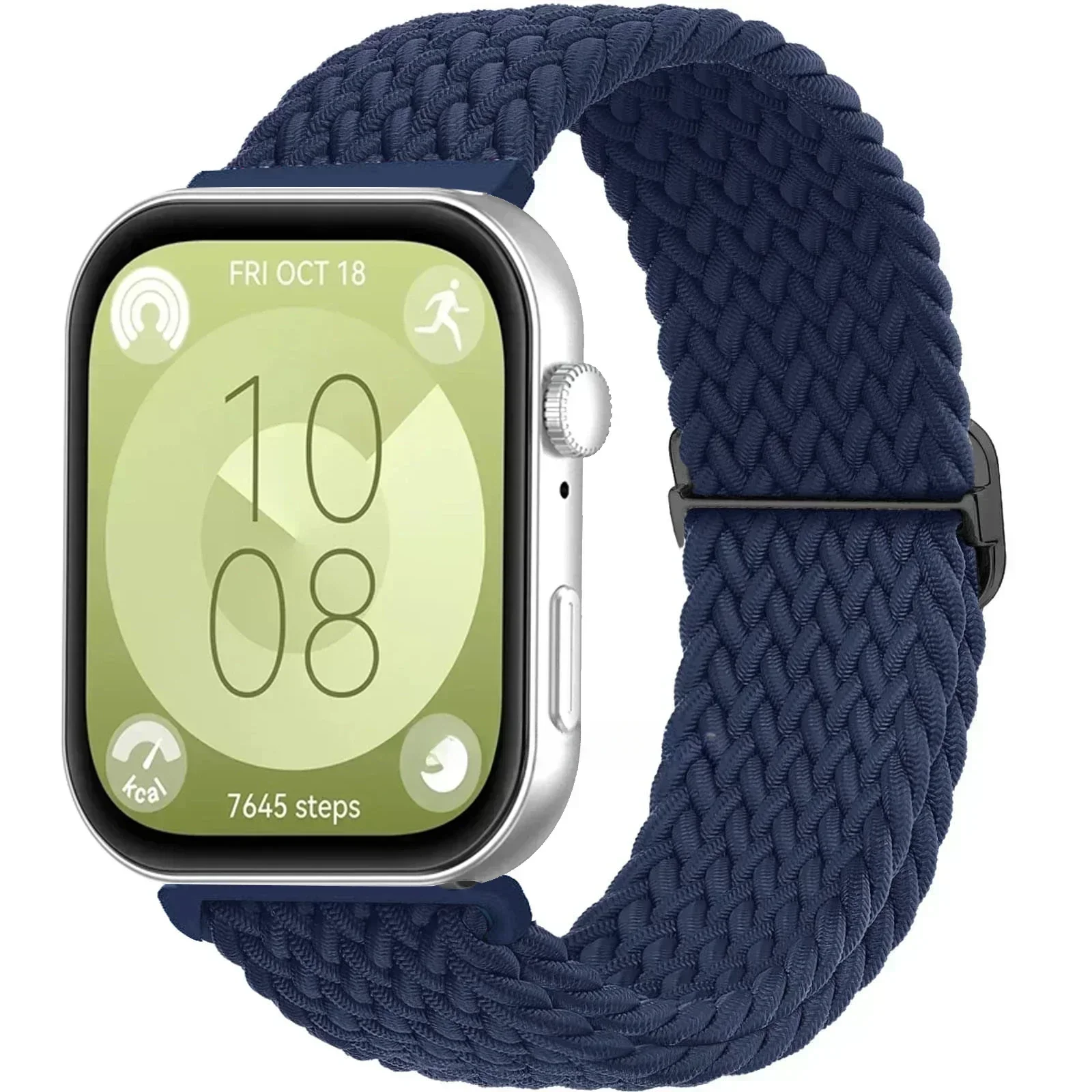 Nylon Braided Strap for Huawei Watch Fit3 Fit2 Fit5 4 Solo Loop Band for Huawei Watch Fit 3 2 1 Smartwatch Woven Sport Bracelet