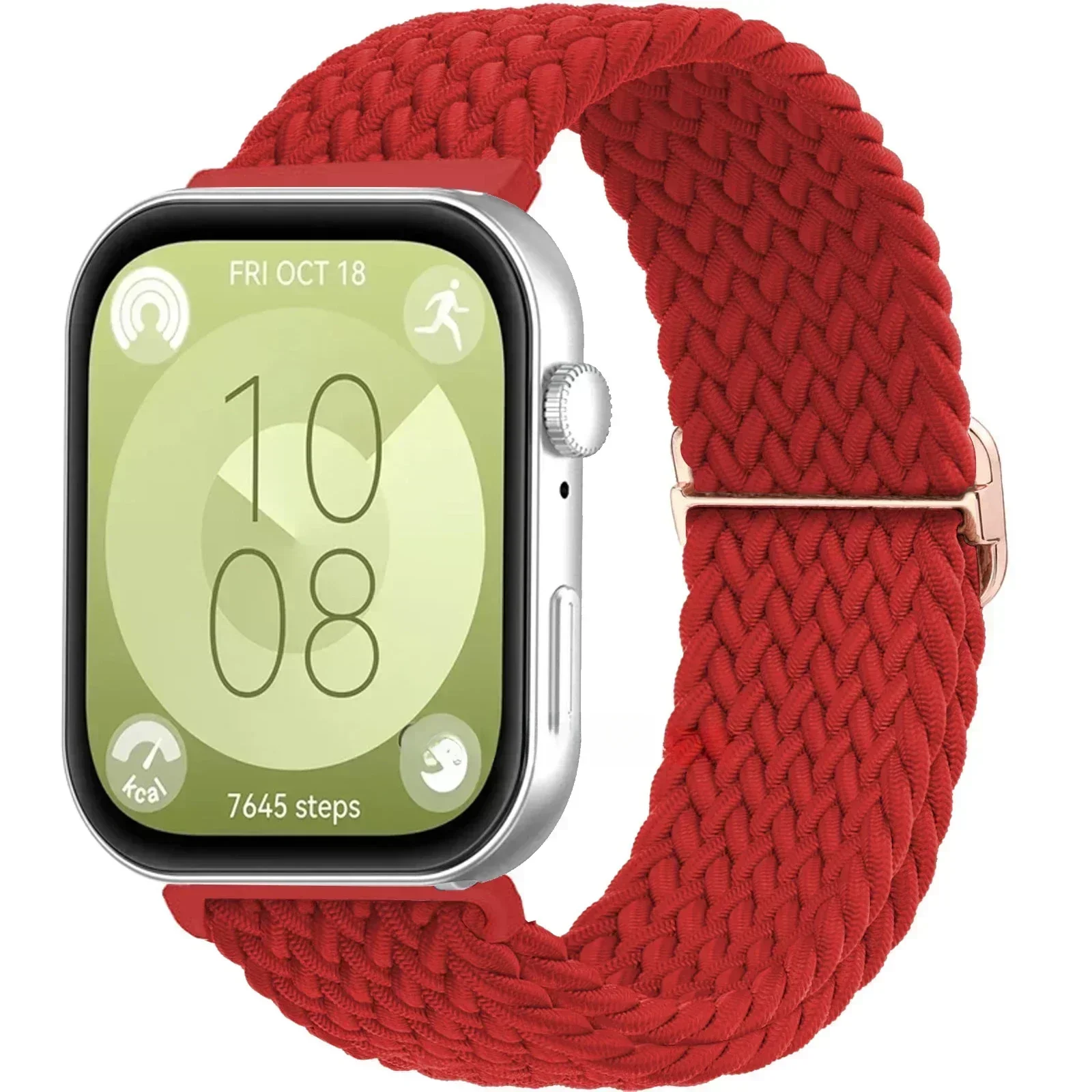 Nylon Braided Strap for Huawei Watch Fit3 Fit2 Fit5 4 Solo Loop Band for Huawei Watch Fit 3 2 1 Smartwatch Woven Sport Bracelet
