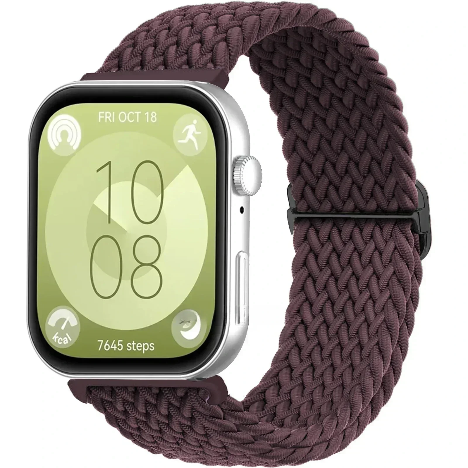 Nylon Braided Strap for Huawei Watch Fit3 Fit2 Fit5 4 Solo Loop Band for Huawei Watch Fit 3 2 1 Smartwatch Woven Sport Bracelet