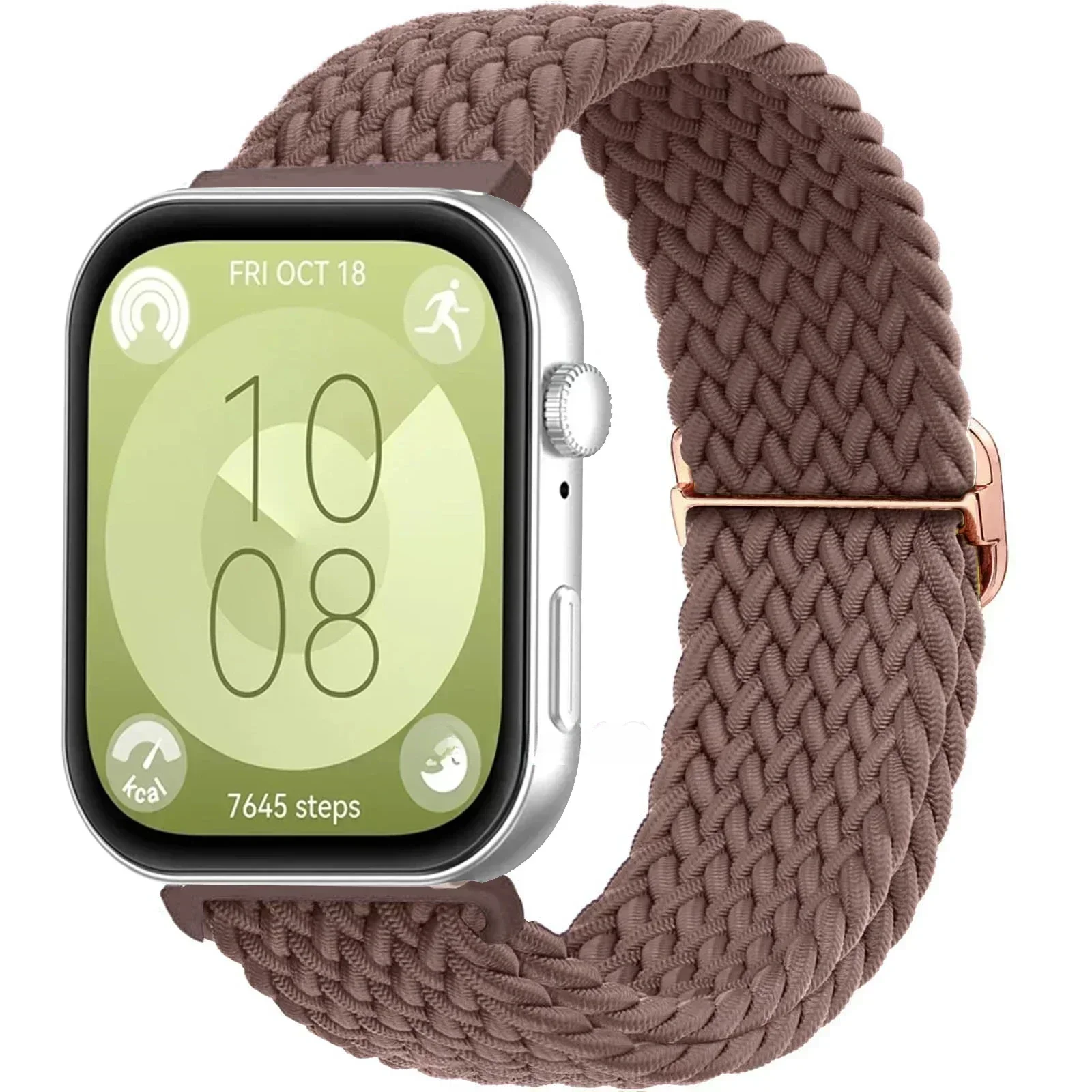 Nylon Braided Strap for Huawei Watch Fit3 Fit2 Fit5 4 Solo Loop Band for Huawei Watch Fit 3 2 1 Smartwatch Woven Sport Bracelet