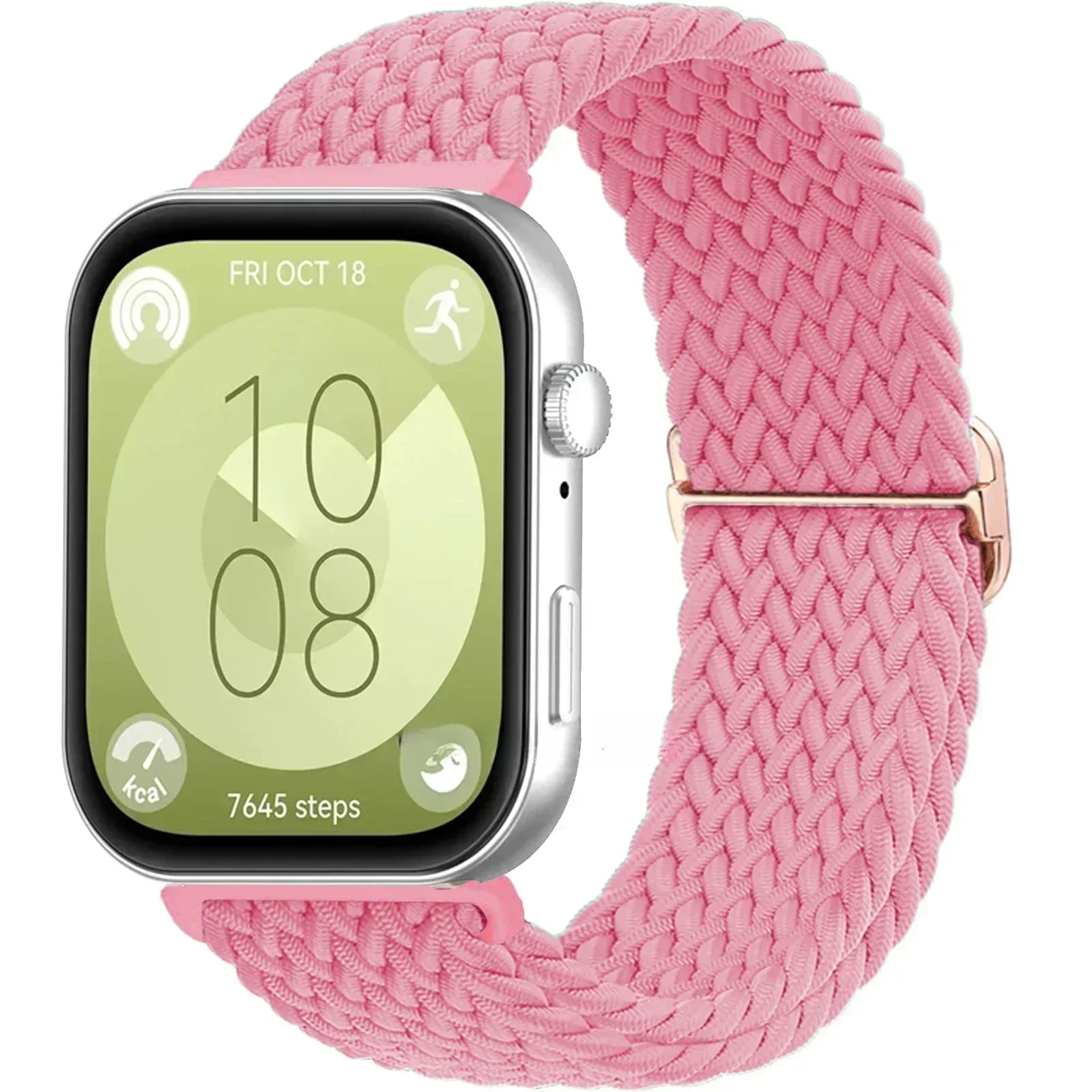 Nylon Braided Strap for Huawei Watch Fit3 Fit2 Fit5 4 Solo Loop Band for Huawei Watch Fit 3 2 1 Smartwatch Woven Sport Bracelet