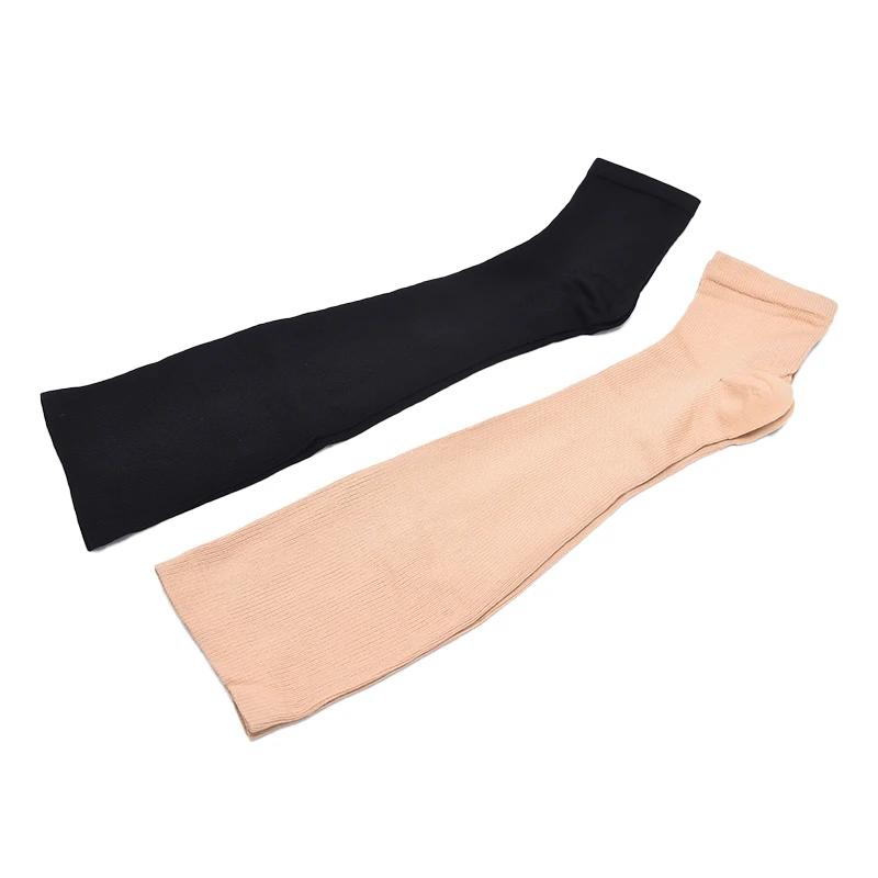 S-XXL Compression Socks Compression Socks for Varicose Vein Calf Riding Socks Stretch Open Toe Knee Socks