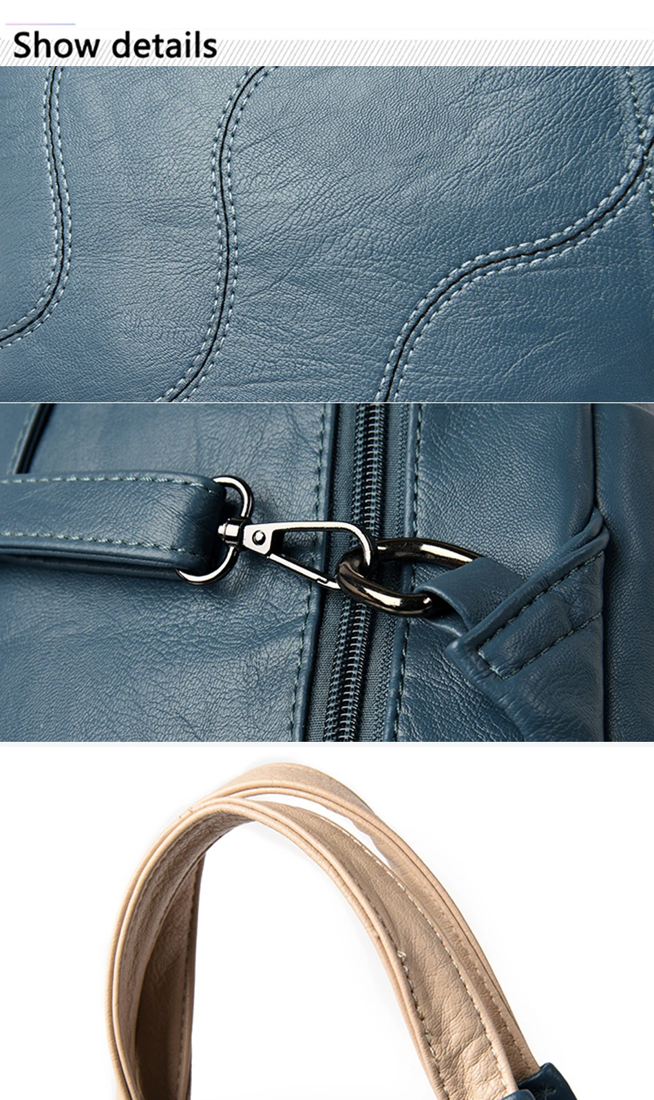 High Quality Leather Women Backpack Large Capacity School Bags For Teenage Girls Anti-theft Travel Backpack Shoulder Bag Mochila