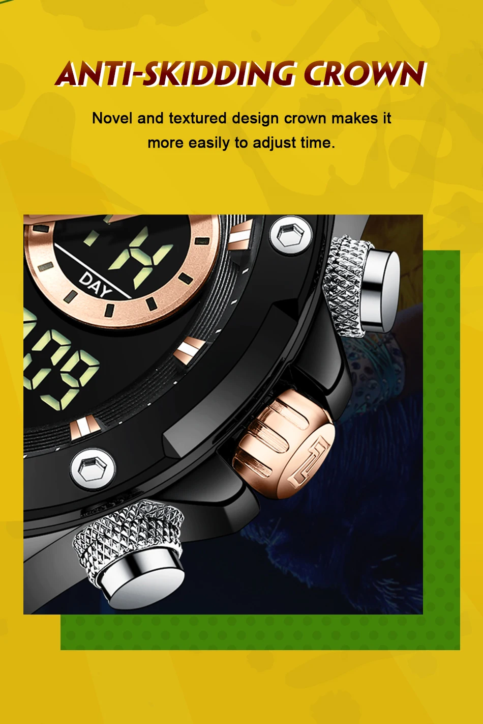 NAVIFORCE Luxury Men Quartz Watch Military LED Digital Waterproof Wristwatch Sport Chronograph Male Clock Relogios Masculino