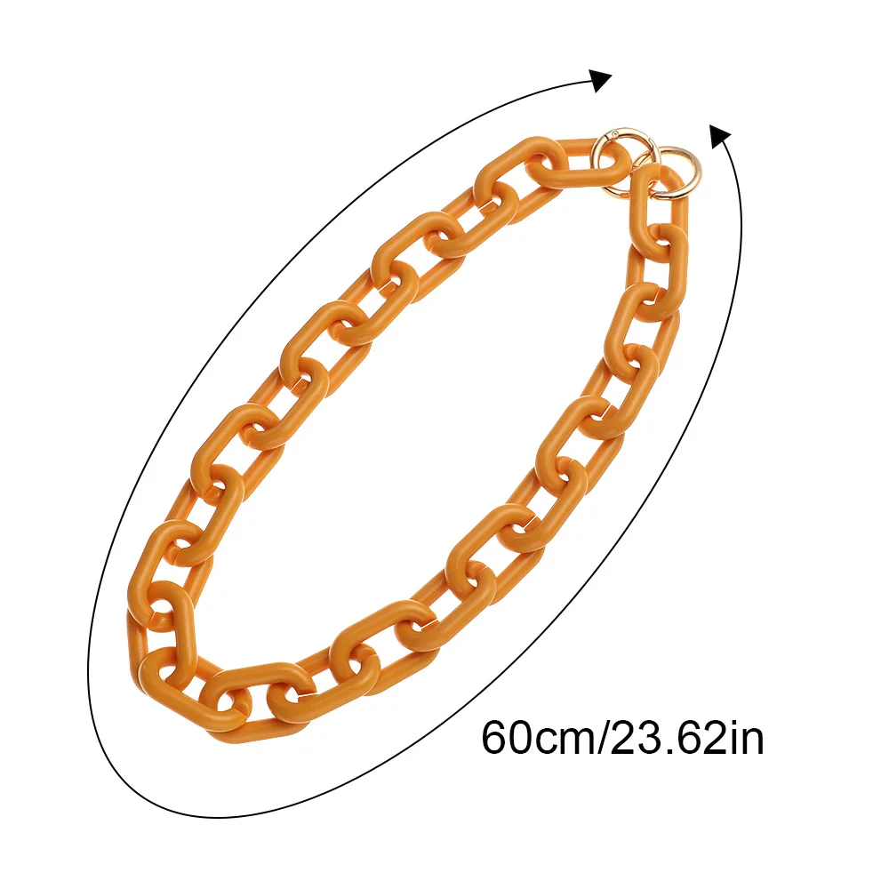 New Women Replaceable Acrylic Bag Chain Strap Detachable Purse Handbag Bag Straps Resin Crossbody DIY Shoulder Bag Accessories
