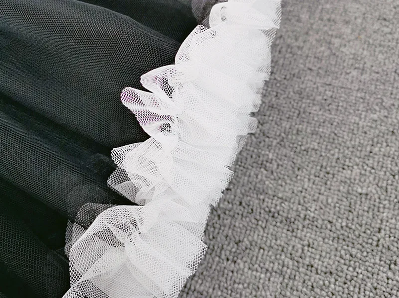 HOT Petticoats Lolita Cosplay Bridal Crinoline Lady Girls Underskirt for Party White Black Ballet Dance Skirt Tutu