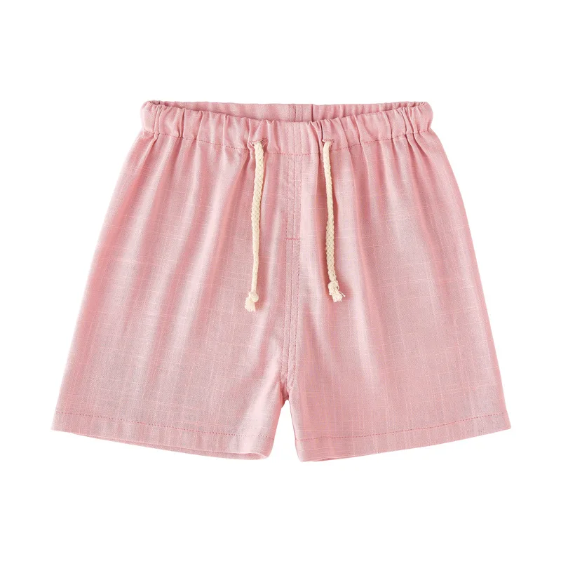 Children's Cotton And Linen Trousers Spring And Summer Thin Boys And Girls Linen Pant Baby Harem Pants WT620