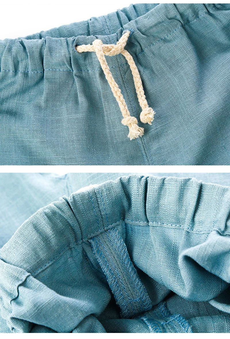 Children's Cotton And Linen Trousers Spring And Summer Thin Boys And Girls Linen Pant Baby Harem Pants WT620