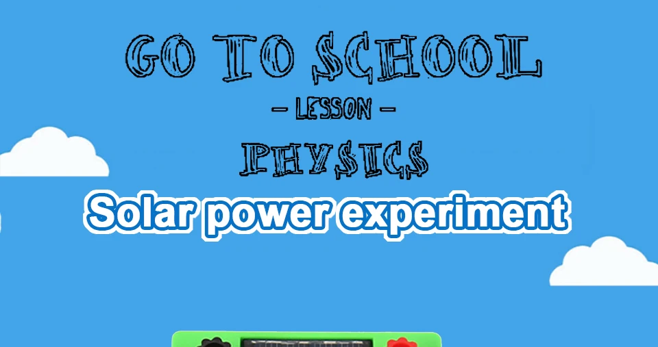 Solar Panel Physical Science Experiment Teaching Tools Educational  Toy Basic Circuit Electricity Learning Physics Toys Gift