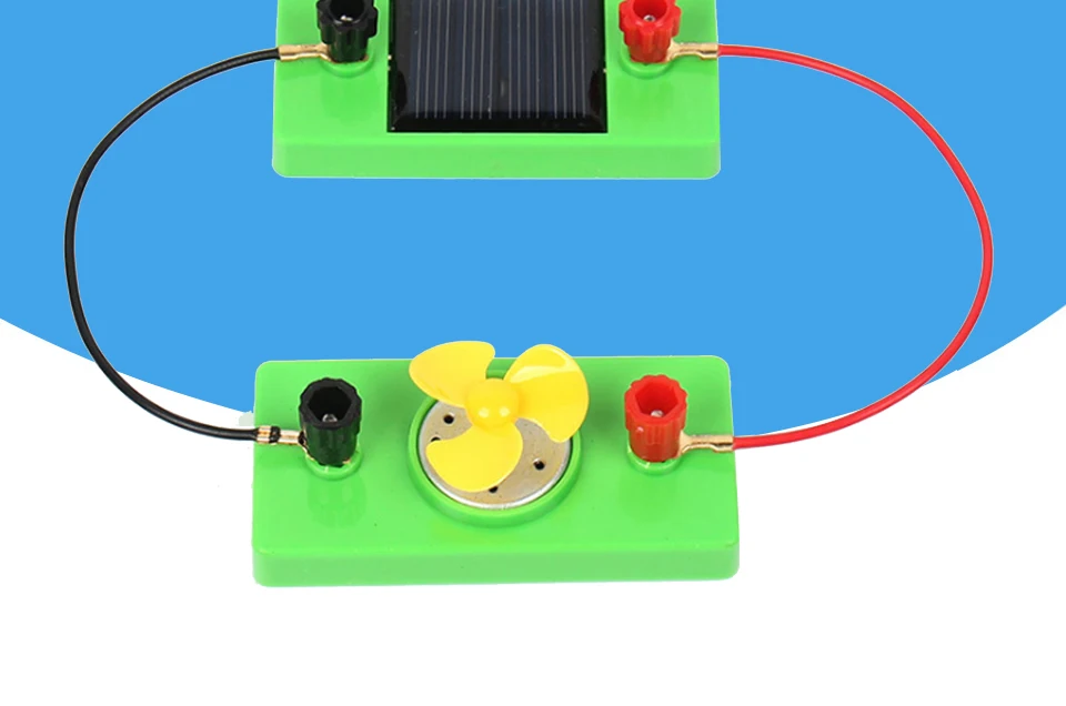 Solar Panel Physical Science Experiment Teaching Tools Educational  Toy Basic Circuit Electricity Learning Physics Toys Gift