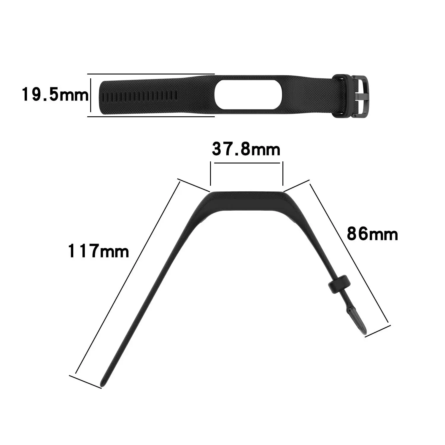 Silicone Sports Straps For Garmin Vivosmart 5 Smart Bands Watch Accessories Replacement Bracelet Band DIY Handmade