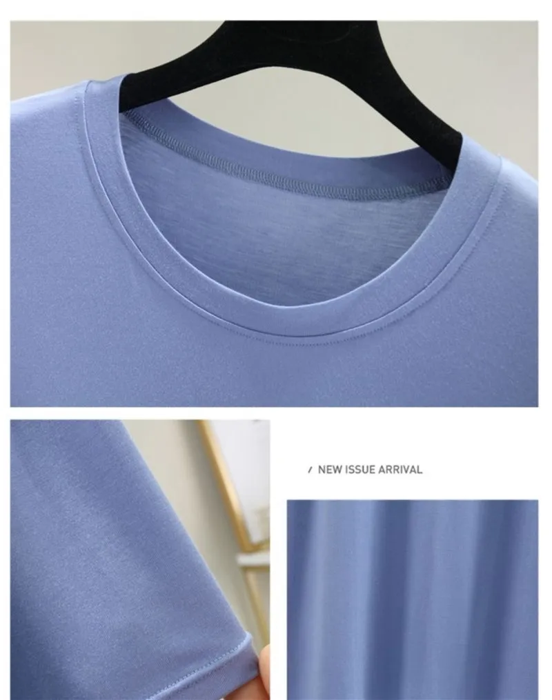 Casual Modal Cotton Comfortable Women's Pajamas Long Sleeve Nightgowns Loose Spring Autumn Night Dress Woman Sleep Shirts