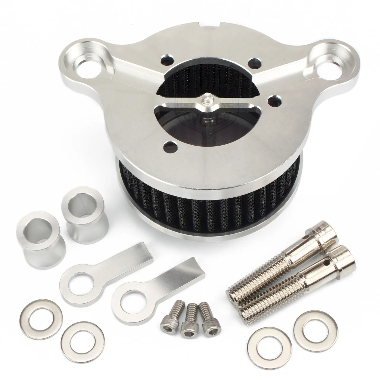 Motorcycle Air Filter Cleaner Intake Filter System Kit For Harley Sportster XL883 XL1200C 48 72 Forty Eight Seventy Two 91-2022