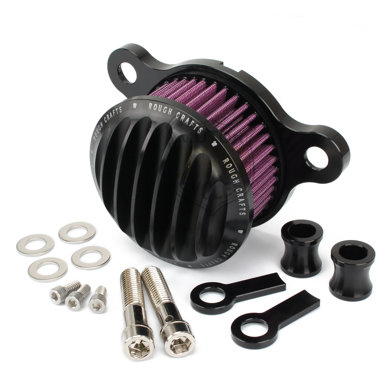Motorcycle Air Filter Cleaner Intake Filter System Kit For Harley Sportster XL883 XL1200C 48 72 Forty Eight Seventy Two 91-2022