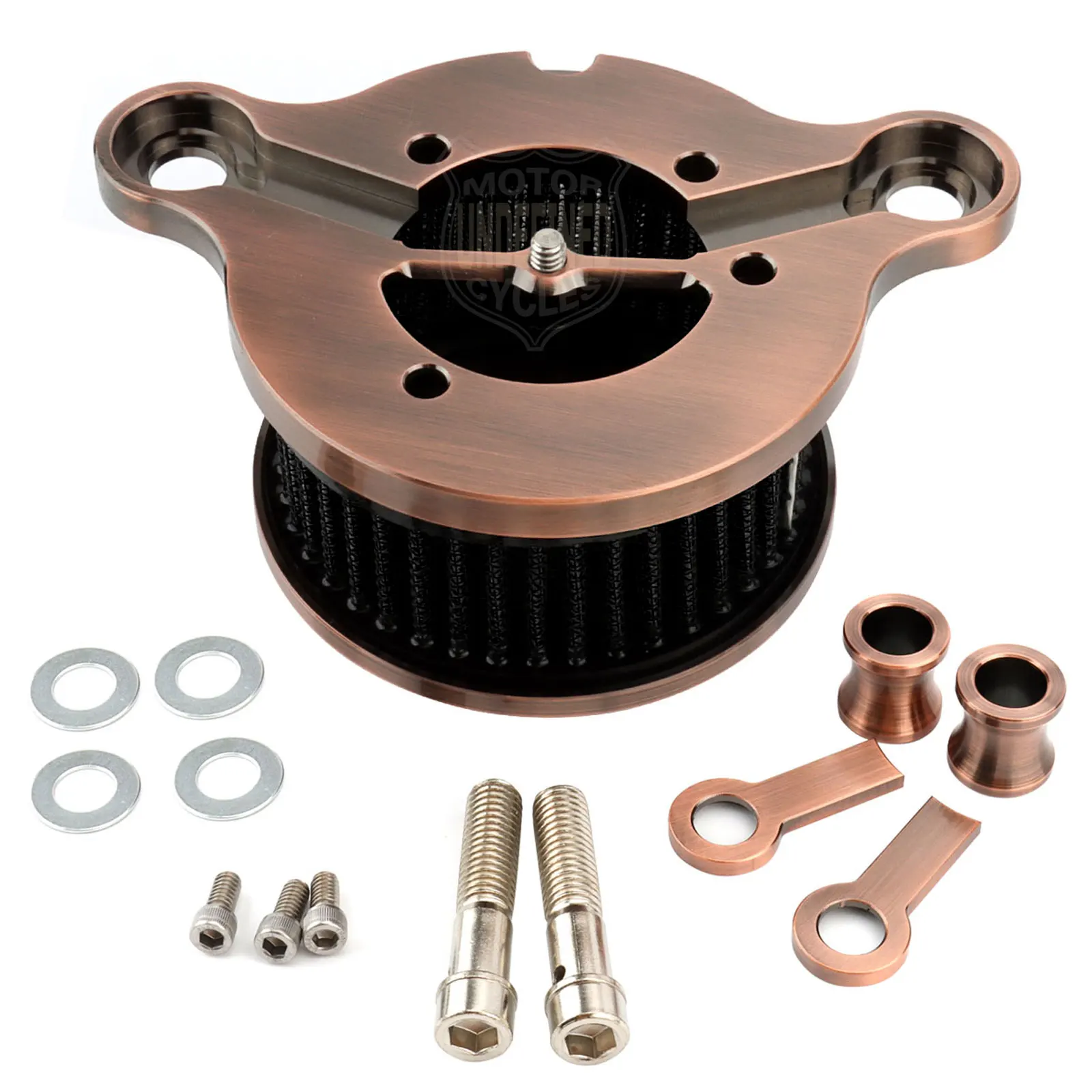 Motorcycle Air Filter Cleaner Intake Filter System Kit For Harley Sportster XL883 XL1200C 48 72 Forty Eight Seventy Two 91-2022